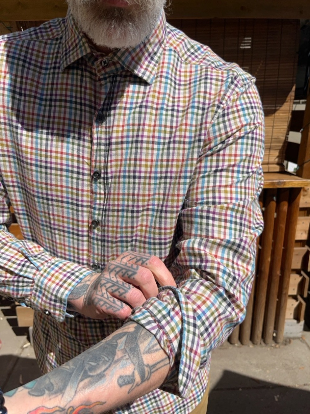 🦆 Vintage Rodd & Gunn Checker Button Down - Picture 3 of 8